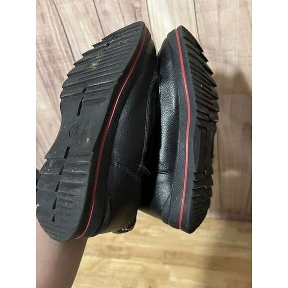 Cat & Jack Girls' Nicole Zipper Black Winter Snow Boots - Picture 7 of 8